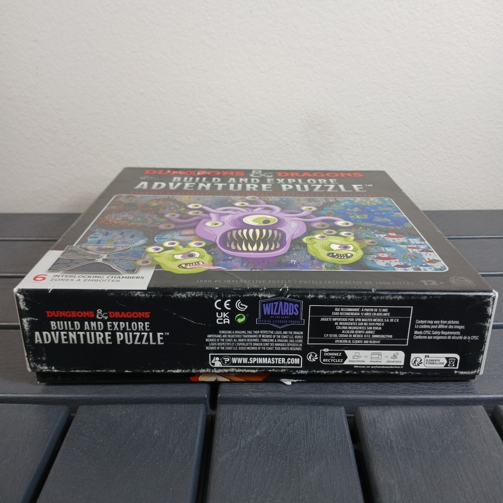 Dungeons & Dragons Build And Explore Adventure Puzzle 6 Chambers 1000 PCS -ZB - Picture 2 of 7